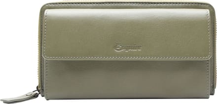 Esquire Leren Portemonnee Telefoontasje Peru Phone Wallet Bag Olive Olijfgroen
