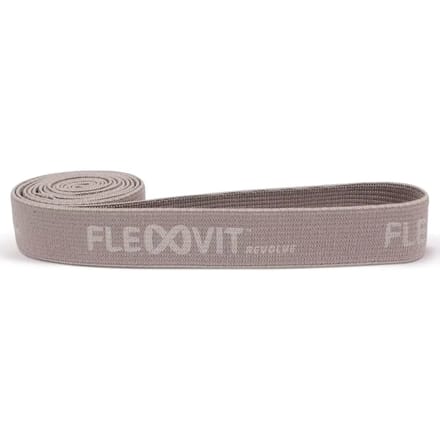FLEXVIT Revolve Band | Elastische trainingsband Lichtgrijs, makkelijk