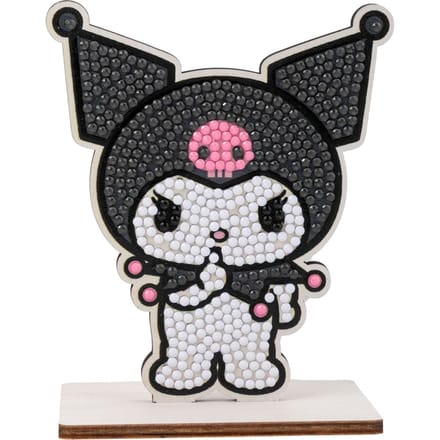 Diamond Painting "Crystal Art Buddy", 11 x 8 cm - Kuromi