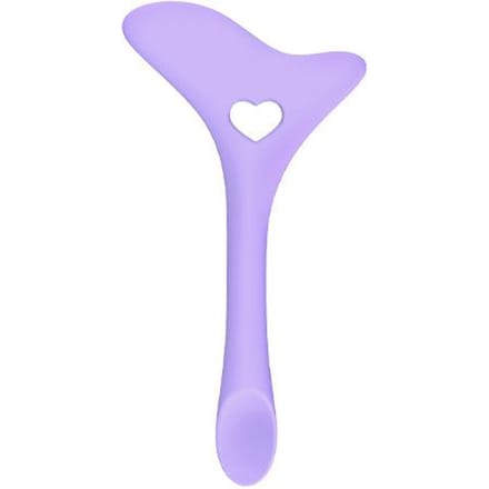 Ensemble d'applicateurs de bouclier de Mascara, pochoir d'eyeliner ailé, outil de guidage d'eyeliner en Silicone réutilisable pour le maquillage des yeux violet