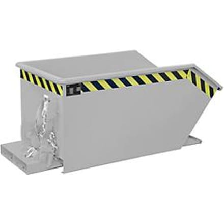 Kiepbak type GU, 300 liter, gegalvaniseerd