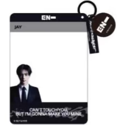 ENHYPEN x MINISO - Karakter Transparante Kaart Hanger JAY