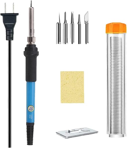 Geüpgraded Soldeerboutset met Instelbare Temperatuur en Accessoires voor Doe-Het-Zelf Projecten