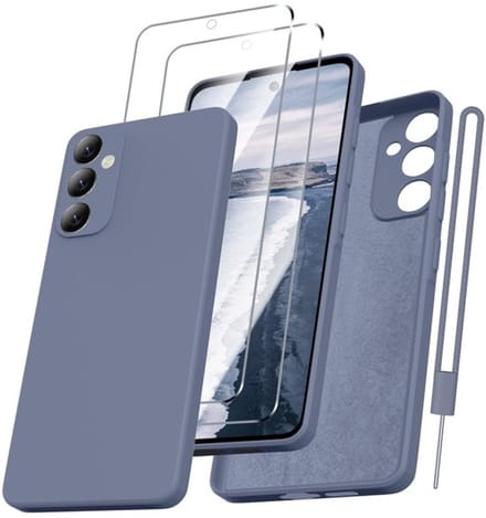 Beschermhoes en case voor Samsung Galaxy A55 met screenbescherming