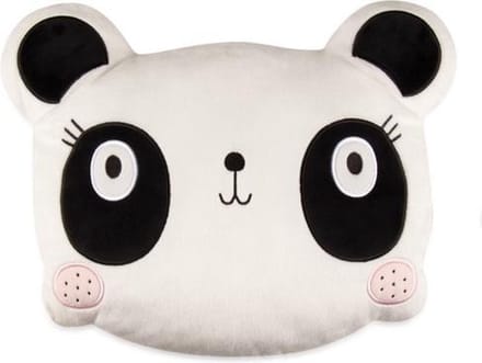 Sierkussen - Junior Wit/geel - Wit En Geel - 35 Cm X 25 Cm