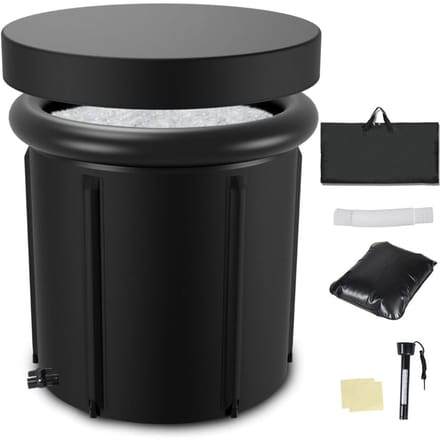 VH Supplies® Ijsbad - Opblaasbaar Zitbad - Ice Bath - Dompelbad - 80L x 78H cm