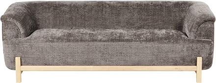 ALNOR - Driezitsbank - Bruin - Chenille