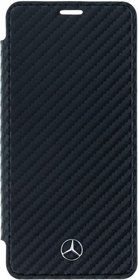 Mercedes-Benz Dynamic Carbon Case voor Samsung Galaxy S9 - Zwart