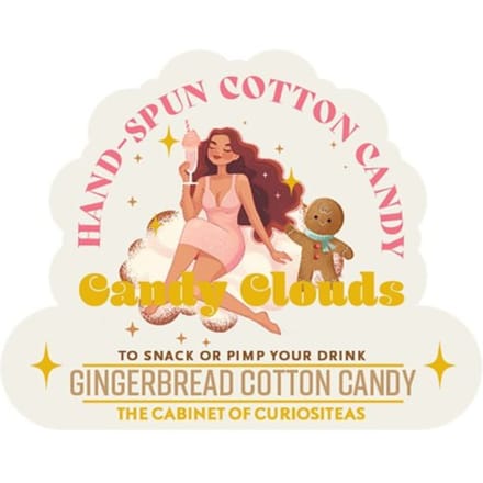 Cabinet of curiositeas - suikerspin, gingerbread