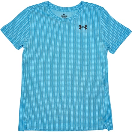 Under Armour Tech T-shirts Kinder - Blauw - Maat 127 - 137 CM - Poly Jersey