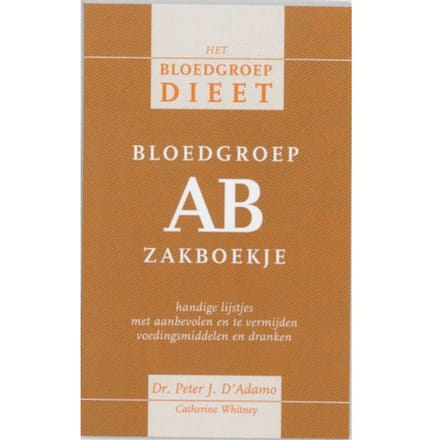 Bloedgroep Ab Zakboekje - P. D'Adamo