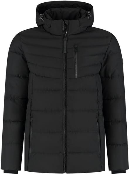 Kjelvik Hesse Heren Outdoorjas - Black
