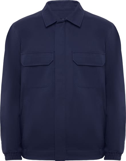 Donker Blauw vlamvertragend Jas model Cruiser met lange mouwen size M