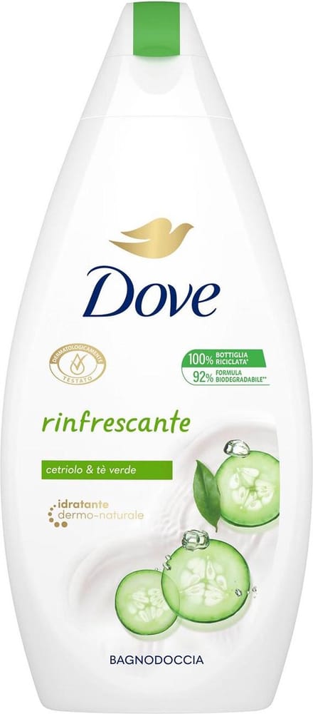 Dove - Douchegel - Refreshing - Komkommer & Groene thee - Verfrissend - 400 ml
