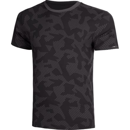 NEO Feel the Vybe AOP Hardloopshirt Heren-zwart