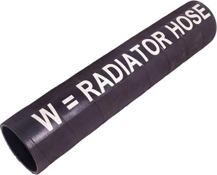 Flexibele EPDM Radiatorslang Zwart 40mm Binnendiameter 1 Meter