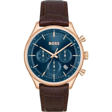 Hugo Boss - Heren Horloge Gregor - Bruin