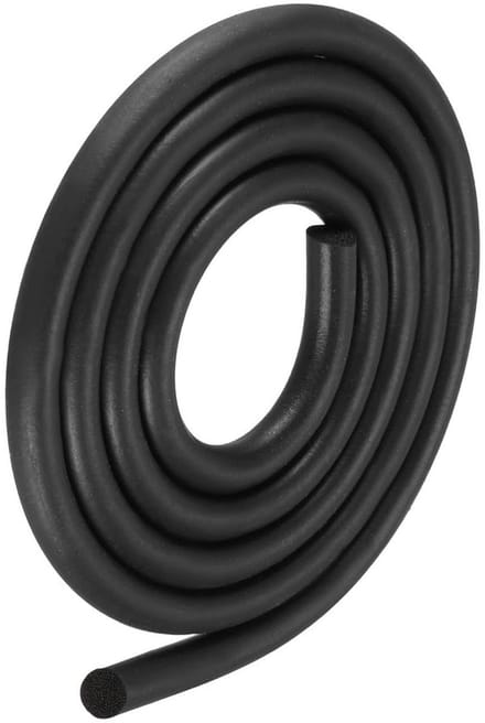 Dailygoods - Schuim Rubber Afdichtstrip 7 mm x 6 m voor Deuren en Machines