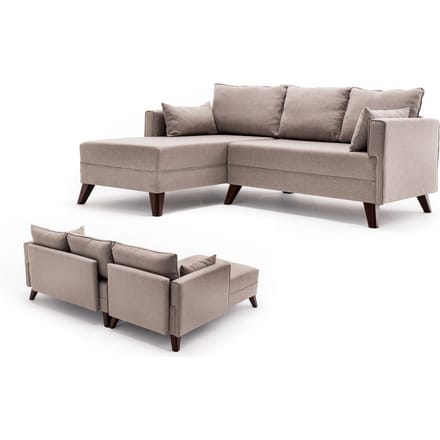 Hoekslaapbank Bella links | Atelier Del Sofa