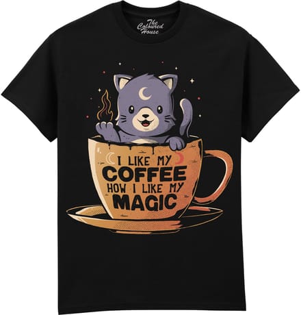 Black Coffee Shein The Coloured House T-shirt M