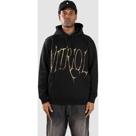 Vitriol Oxidized Hoodie zwart