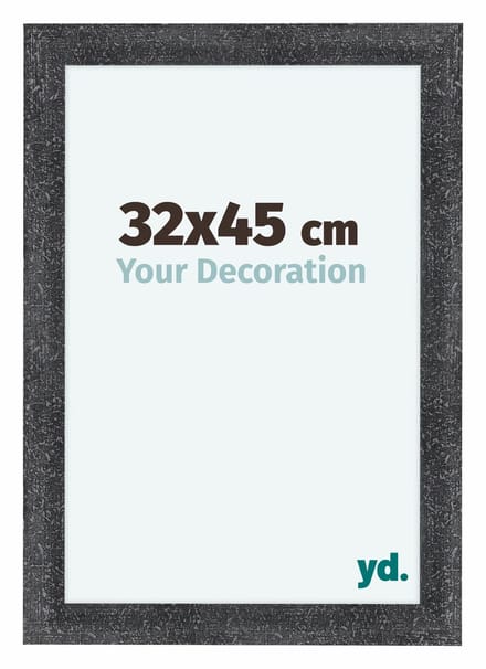 Your Decoration - Fotolijst 32x45 cm - MDF - Grijs Geveegd - Como