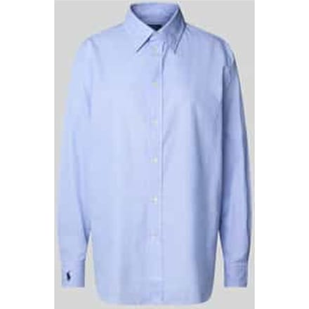 Overhemdblouse met knoopsluiting