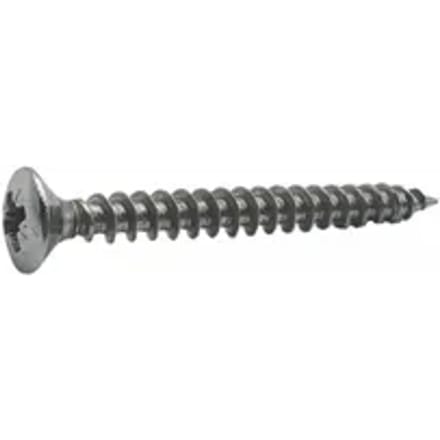Sencys Universele Schroef Rvs Ronde Kop Pozi - 5x50mm - 5 Stuks