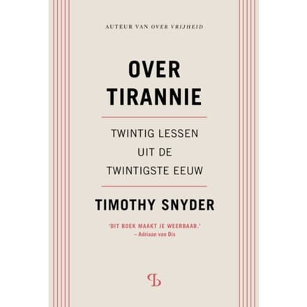 Over Tirannie - Timothy Snyder