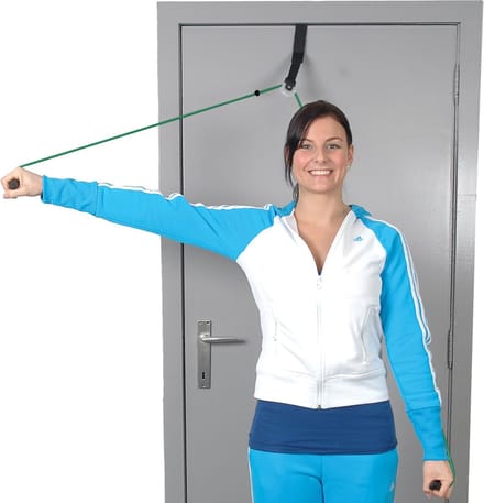 Schouder Pulley Metalen deuranker - MoVeS | Schouderkatrol
