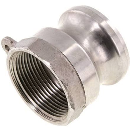 Camlock DN 40 (1 1/2'') Koppeling Rvs1 1/2'' NPT binnendraad Type A MIL-C-27487
