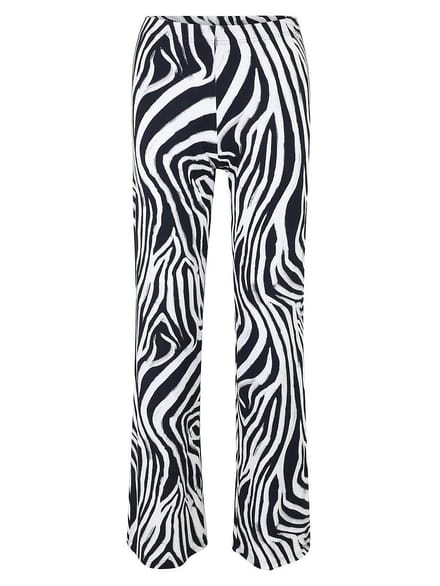 Enkellange jersey broek Van Doris Streich blauw