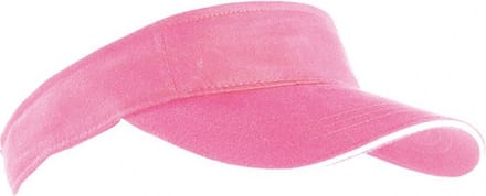 Roze zonneklep