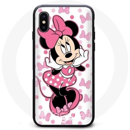 Coque de téléphone - Maniacase - Iphone XS Max - Minnie Mouse - Design original Disney - Souple
