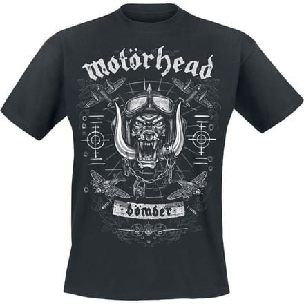 Motörhead T-shirt - Bomber Planes - S tot M - voor Mannen - zwart