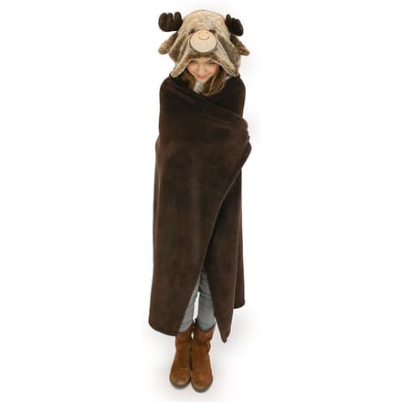 Noxxiez fleece deken - rendier
