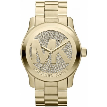 Michael Kors Runway MK5706 45mm Gouden Dameshorloge