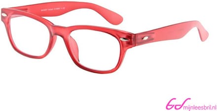 INY Woody G14600 +1.00 - Rood/transparant  - Leesbril
