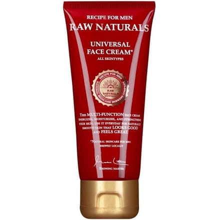 Raw Naturals - Hydraterende Gezichtscrème voor mannen - Universal Face Cream 100 ml