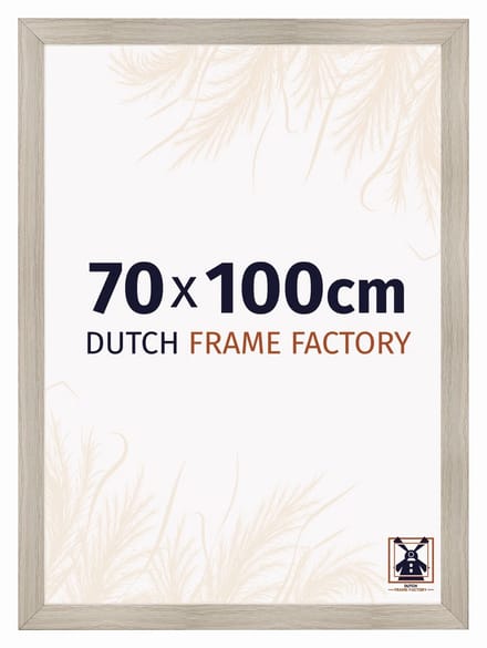 Fotolijst 70x100 cm - MDF - Eiken Licht - Praag