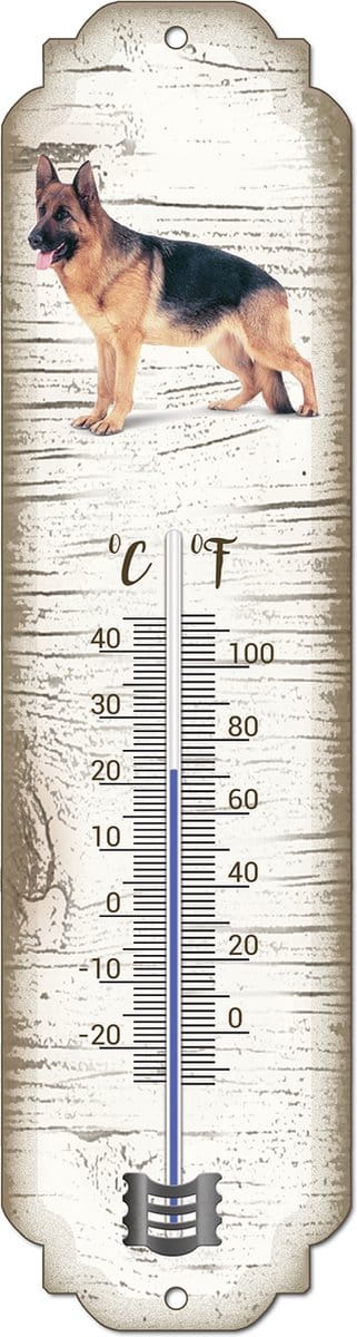 Thermometer: Duitse herder | Hondenras | Temperatuur binnen en buiten | -25 tot +45C