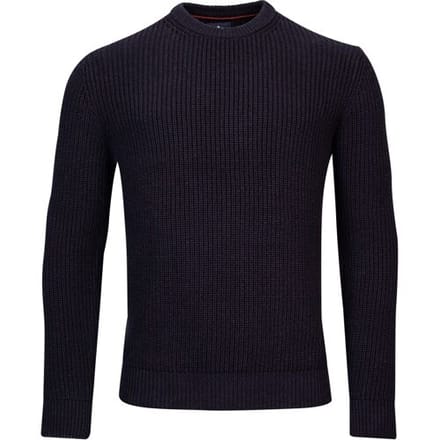 Baileys Trui Uni Structure Crew Neck Navy / male