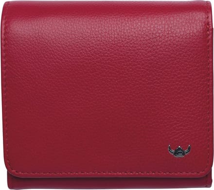 Golden Head Leren portemonnee Madrid RFID Protect RV-Börse 3335 Rot rood