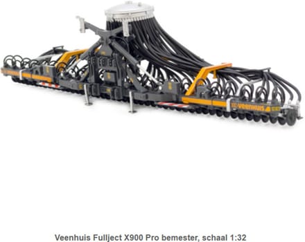 MarGe Models Veenhuis Fullject X900 Pro bemester, schaal 1:32