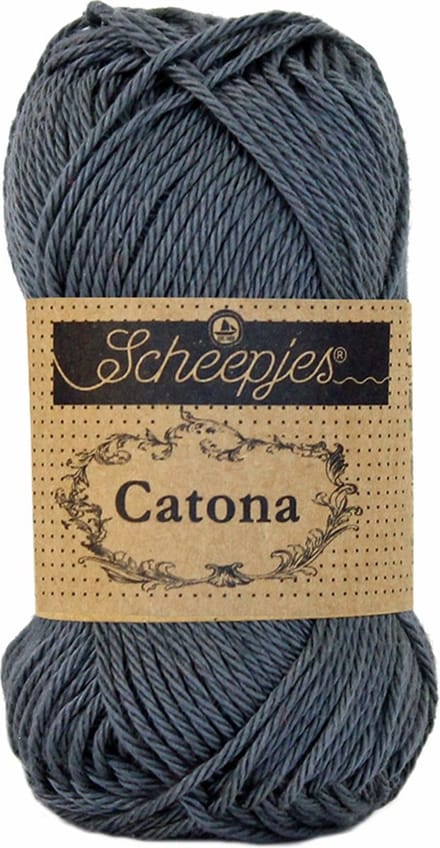 Scheepjes Catona 25gr - 393 Charcoal