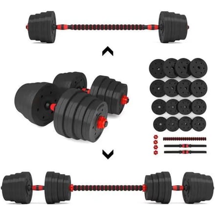 HMS Verstelbare Halter en Dumbbell Set - 30 kg