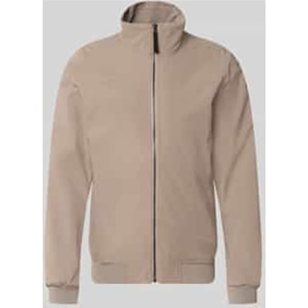 Regular fit jack met opstaande kraag model 'Alvin'