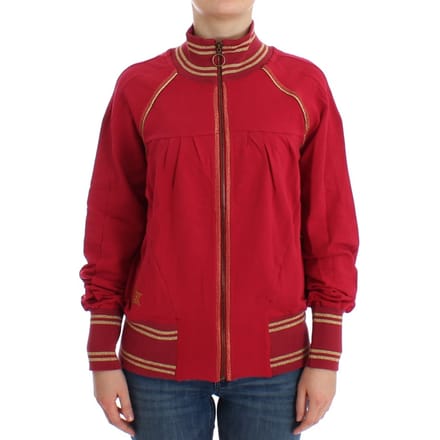 Rode Rits Trui Jacket