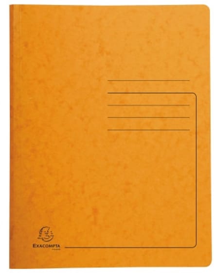 Exacompta 240224E map Pletbord Oranje A4