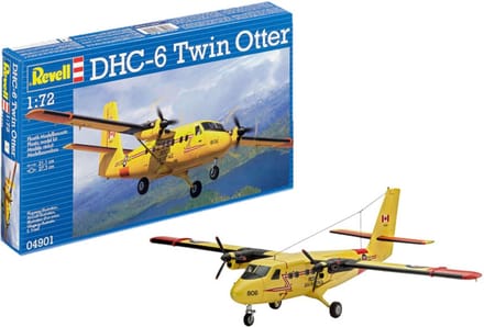 Revell Modelbouwpakket Militaire voertuigen - 04901 DHC-6 Twin Otter Plastic - 1:72 - Modelbouw
